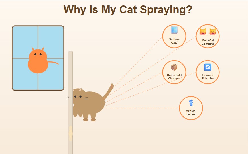Why Is My Cat Spraying