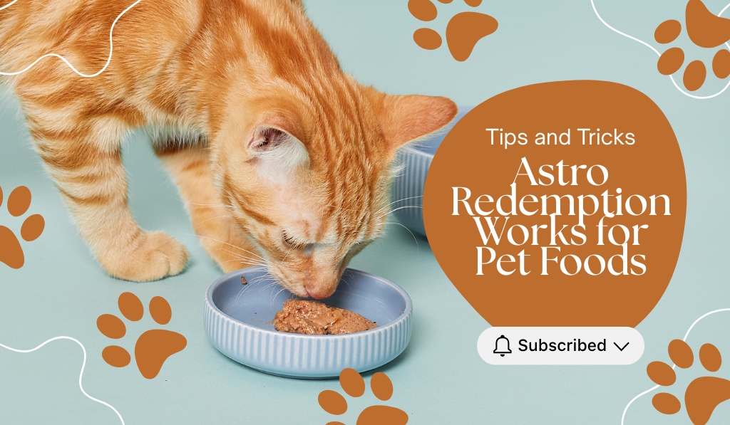 Astro Redemption Works for Pet Foods