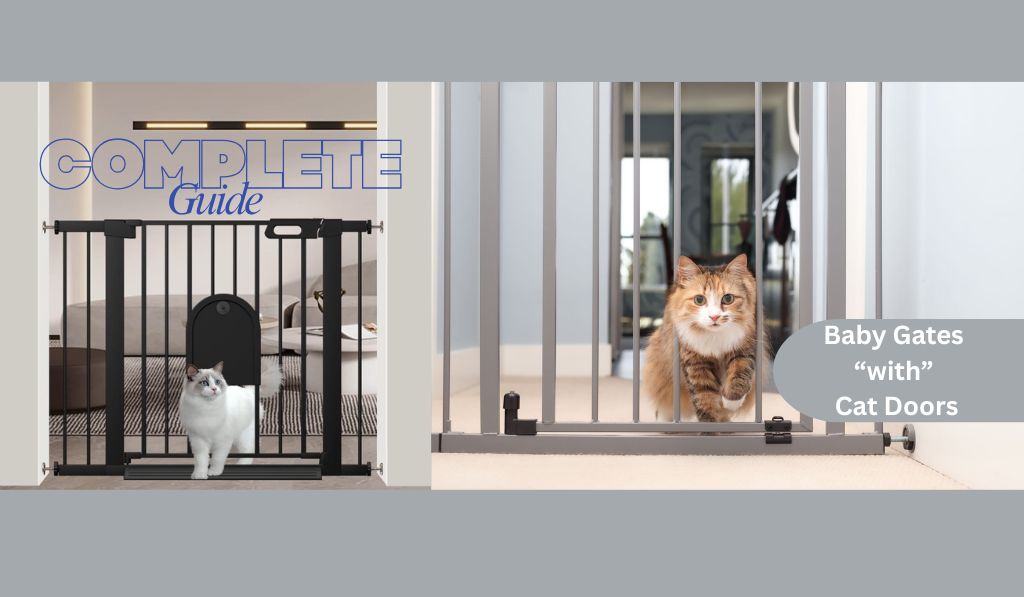 Baby Gates with Cat Doors