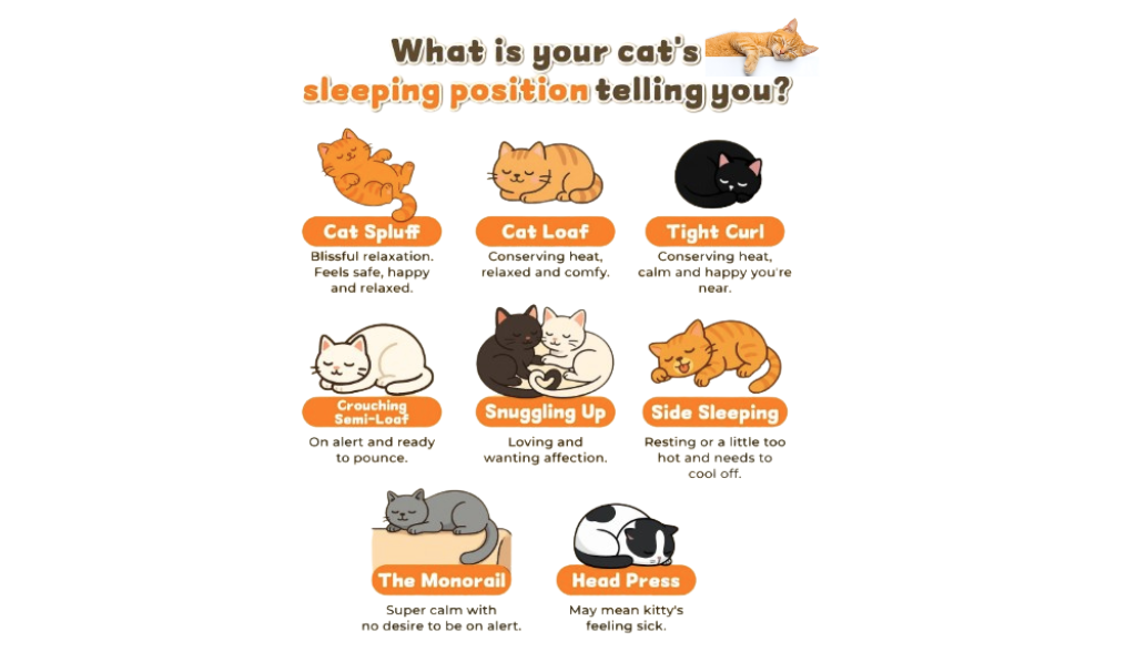 Cats Sleeping Positions