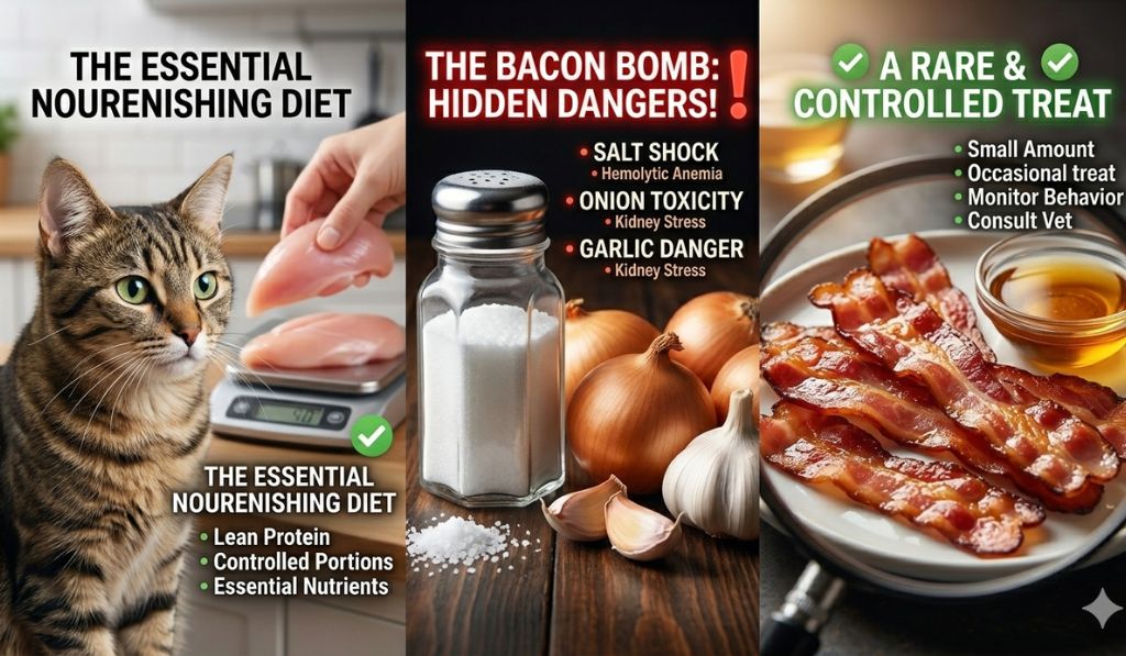 Is Bacon Bad for Cats?