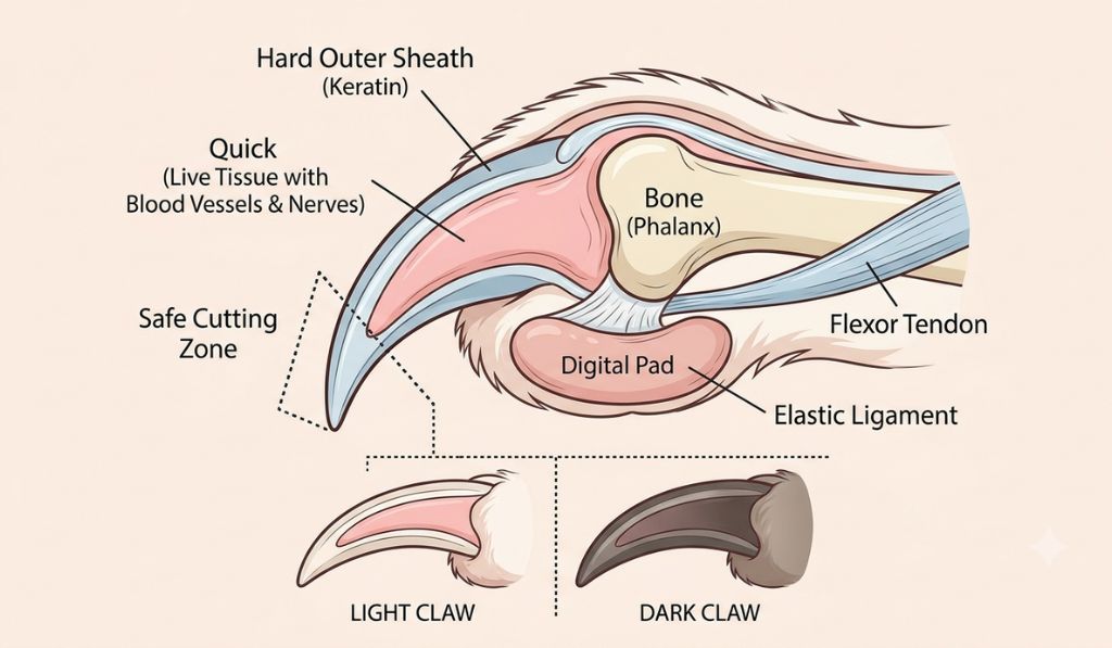 Anatomy of a Cat's Nail
